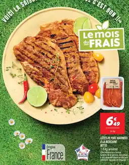 Netto Netto côtes de porc marinées à la mexicaine offre