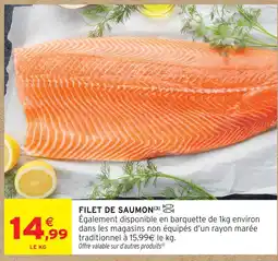 Intermarché Filet de saumon offre