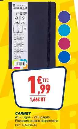 Bureau Vallée Desk & day carnet offre