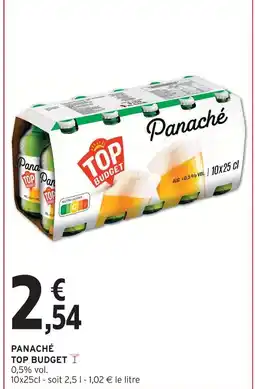 Intermarché Top budget panaché offre