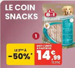 Animalis 8in1 sticks dental pour chien - x35 offre