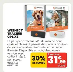 Animalis Weenect traceur gps xs offre