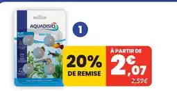 Animalis Aquadisio 5 blocs alimentaires weekend - 100g offre