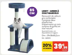 Animalis Leeby arbre à chat marcelo offre