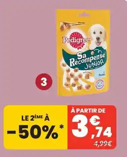 Animalis Pedigree sélection de snacks offre