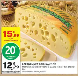 Intermarché Leerdammer original offre