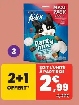 Animalis Felix snacks party mix - 200g offre