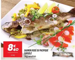 Netto Saumon rosé du pacifique surgelé offre
