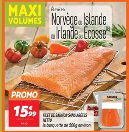 Netto Netto filet de saumon sans arêtes offre