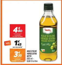 Netto Netto huile d'olive vierge extra offre