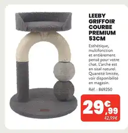 Animalis Leeby griffoir courbe premium 53cm offre