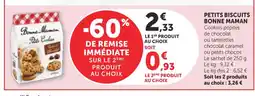 Bi1 Bonne Maman Petits biscuits offre