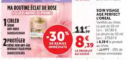 Bi1 L'Oreal Soin visage age perfect offre