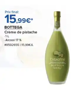 Costco BOTTEGA Crème de pistache offre