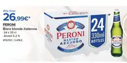 Costco PERONI Bière blonde italienne offre