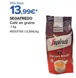 Costco SEGAFREDO Café en grains offre