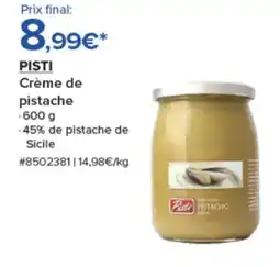 Costco PISTI Crème de pistache offre