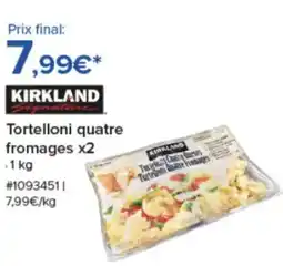 Costco KIRKLAND Tortelloni quatre fromages x2 offre