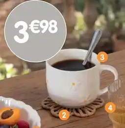 b&m Mug marguerite offre