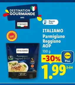 Lidl ITALIAMO Parmigiano Reggiano D.O.P. offre
