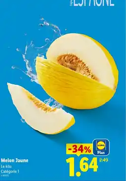 Lidl Melon Jaune offre