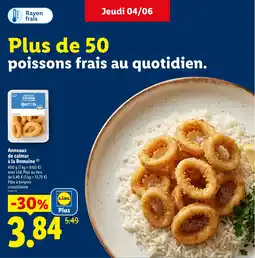 Lidl Anneaux de calmar à la Romaine offre