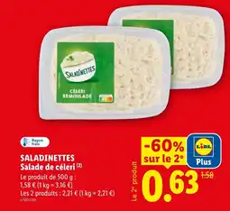 Lidl SALADINETTES Salade de céleri offre