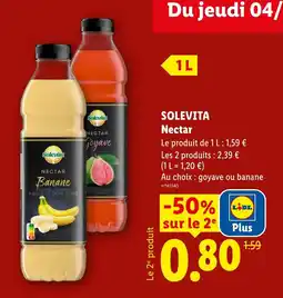 Lidl SOLEVITA Nectar offre