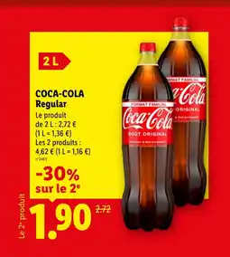Lidl COCA-COLA Regular offre