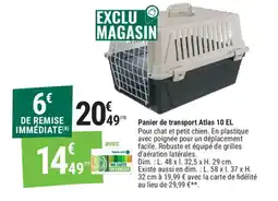 Gamm vert Panier de transport Atlas 10 EL offre