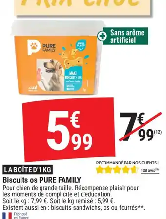Biscuits os PURE FAMILY