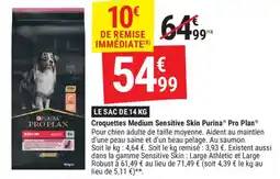 Gamm vert Croquettes medium sensitive skin purina offre