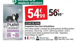 Gamm vert Croquettes pure care articulations offre