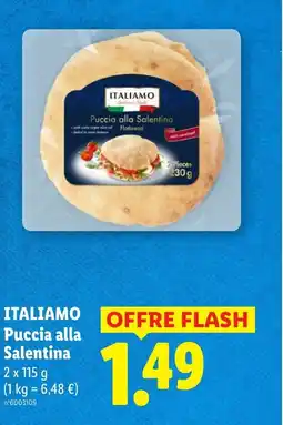 Lidl ITALIAMO Puccia alla Salentina offre