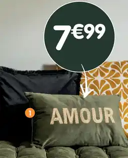 b&m Coussin brodé - offre