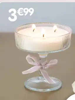 b&m Bougie en verre offre