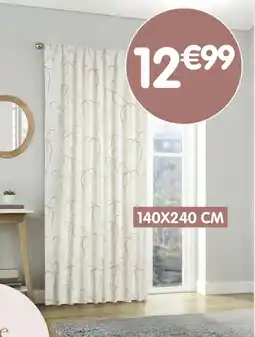 b&m Rideau imprimé offre