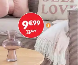 b&m Plaid arche avec franges offre