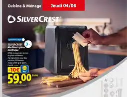 Lidl SILVERCREST Machine à pâtes électrique offre