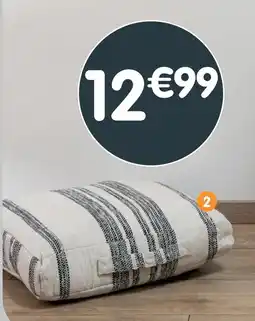 b&m Coussin de sol en coton offre