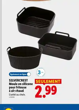 Lidl SILVERCREST Moule en silicone pour friteuse à air chaud offre