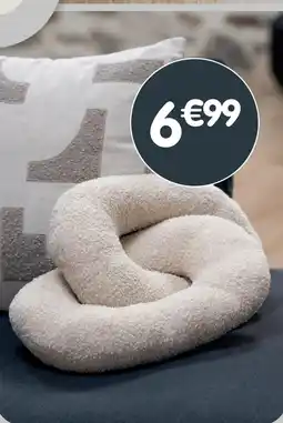 b&m Coussin chaîne crème offre