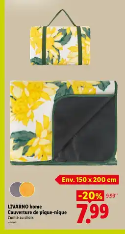 Lidl LIVARNO home Couverture de pique-nique offre