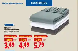 Lidl LIVARNO Drap-housse en jersey offre