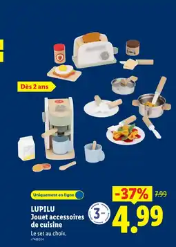 Lidl LUPILU Jouet accessoires de cuisine offre