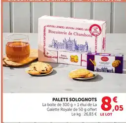 Super U Palets solognots offre