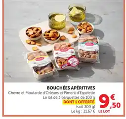 Super U Bouchées apéritives offre