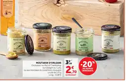 Super U Moutarde d'orleans offre