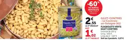 Super U Flageolets verts gilet contres offre