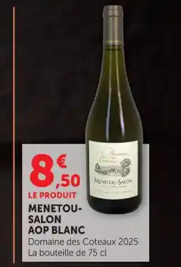 Super U MENETOL SALON Aop blanc offre
